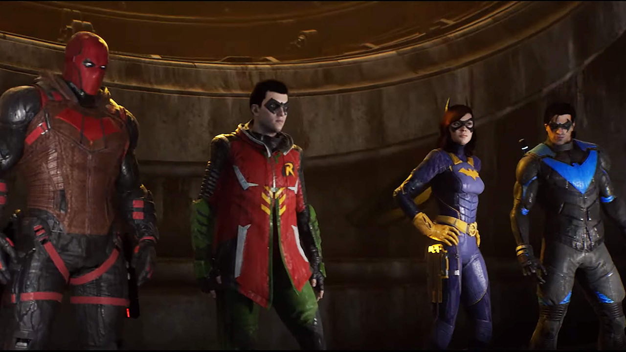 Batgirl, Asa Noturna, Capuz Vermelho e Robin são os heróis em Gotham Knights (Foto: Divulgação/WB Games)