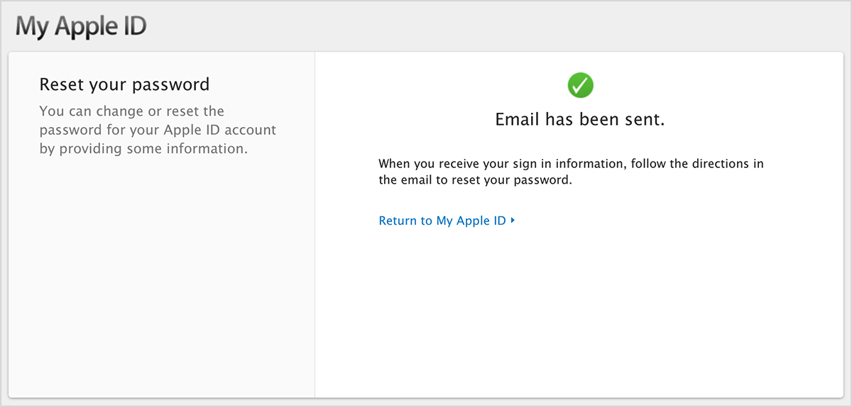 Para redefinir a senha o iCloud, você deve inserir o seu email (Foto: Apple Support)